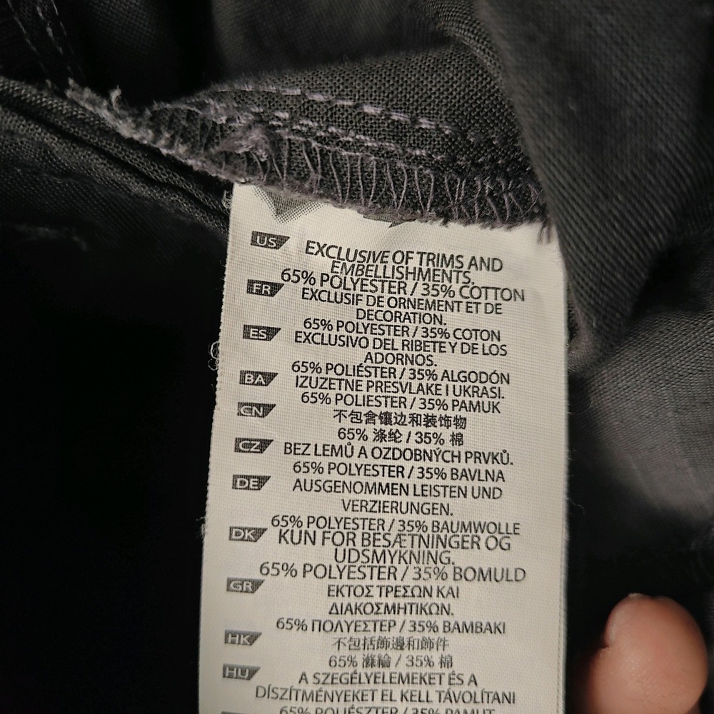 5.11 Tactical Mens Gray Cargo Pants 32X32 Workwear Durable Outdoor Utility - Picture 6 of 16